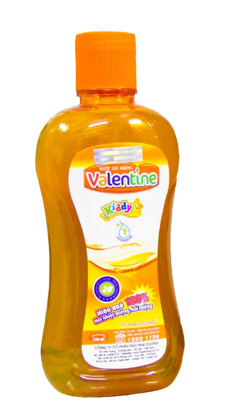 NƯỚC SÚC MIỆNG TRẺ EM VALENTINE KIDDY (250ML)