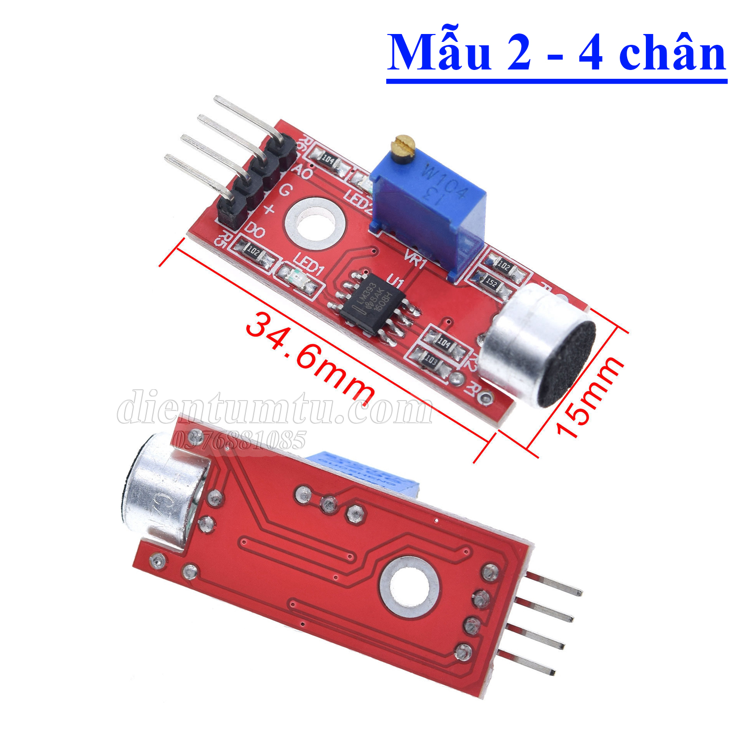 Module Cảm Biến Âm Thanh (loại tốt)