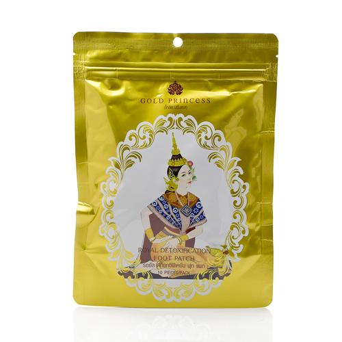 Bộ 10 Miếng dán thải độc bàn chân Gold Princess Thái Lan (túi 10 miếng)