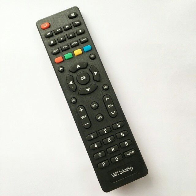 [HCM]Điều khiển Remote đầu thu mặt đất dvb t2 VNPT Technology chính hãng