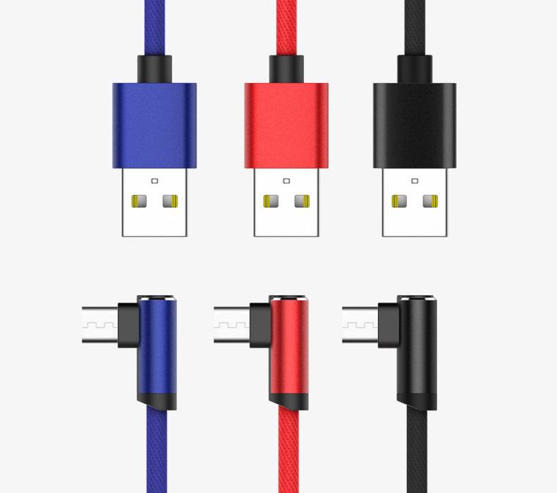 Dây cáp sạc nhanh dành cho điện thoại Android dài 1.8m