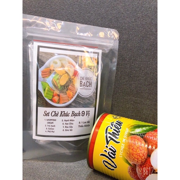 [HCM]SET CHÈ KHÚC BẠCH 15 chén 750Gr ( LÀM TỪ GELATIN)