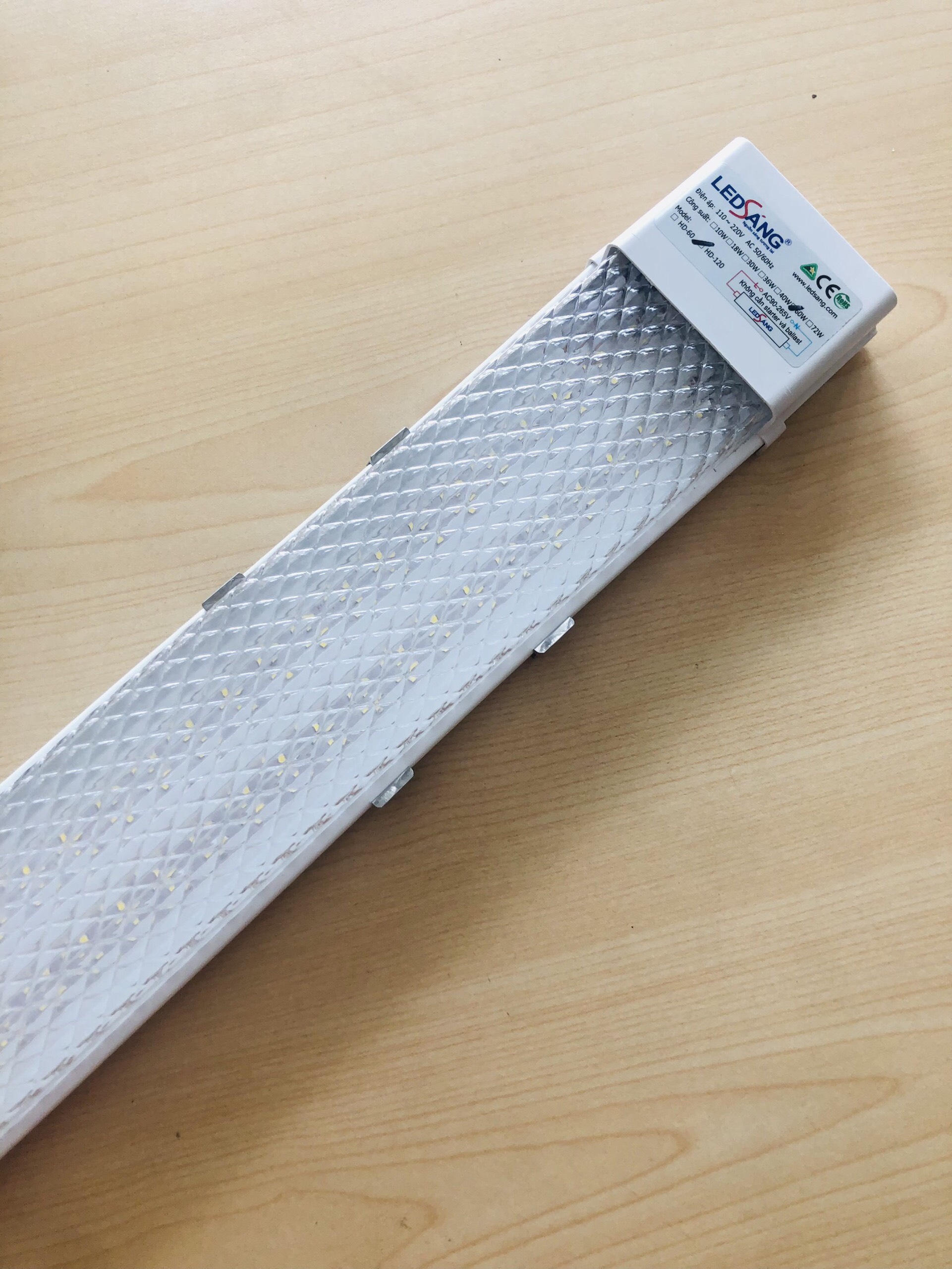 Bộ đèn tuýp led bán nguyệt 18w, 40w, 60w 0.6m 1.2m - bóng đèn led 0.6m, 1.2m
