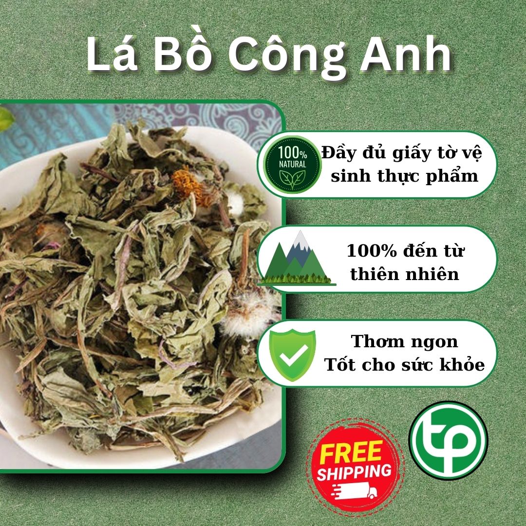 Lá bồ công anh khô 500g - Trà ngon giúp bạn có được một giấc ngủ ngon và ngủ sâu - Hàng công ty chất lượng cao - Thảo Dược Tấn Phát