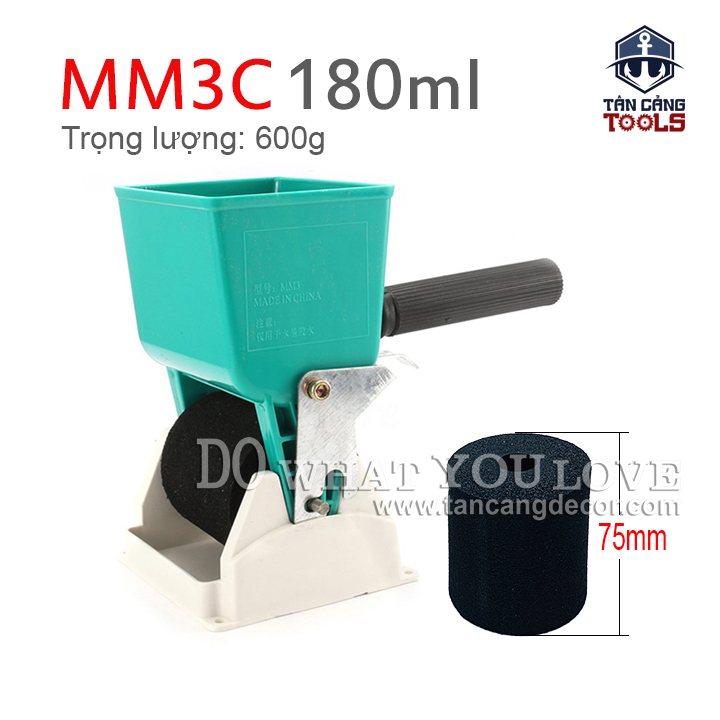 Dụng cụ lăn keo dán gỗ có khóa 75 mm mm3c
