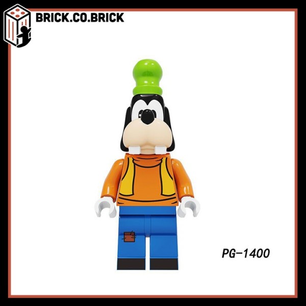 Đồ chơi lắp ráp minifigure và non lego mô hình nhân vật hoạt hình disney chú gấu - Đồ chơi cho bé PG1400