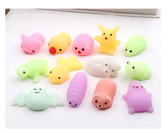 Combo thú mochi xả stress - Đồ chơi thú mochi squishy