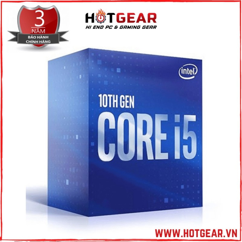 Bảng giá CPU Intel Core i5 10400 (2.9 GHz turbo up to 4.3 GHz, 6 core 12 Threads , 12MB Cache, 65W) Phong Vũ
