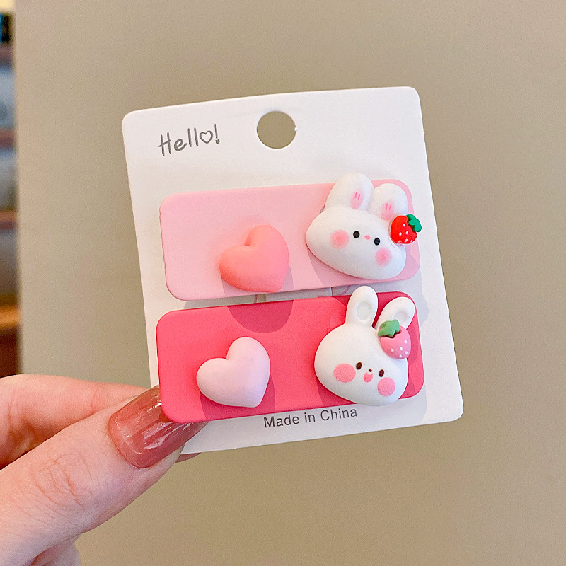 Set 2 kẹp tóc đáng yêu cho bé
