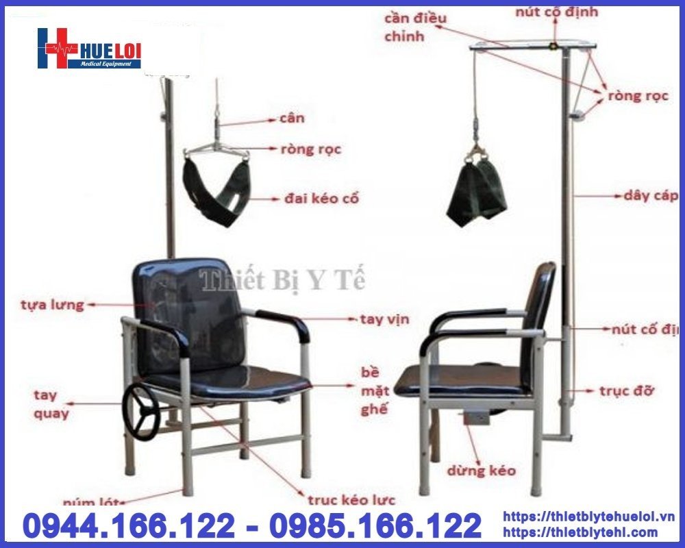 Ghế kéo giãn cột sống cổ