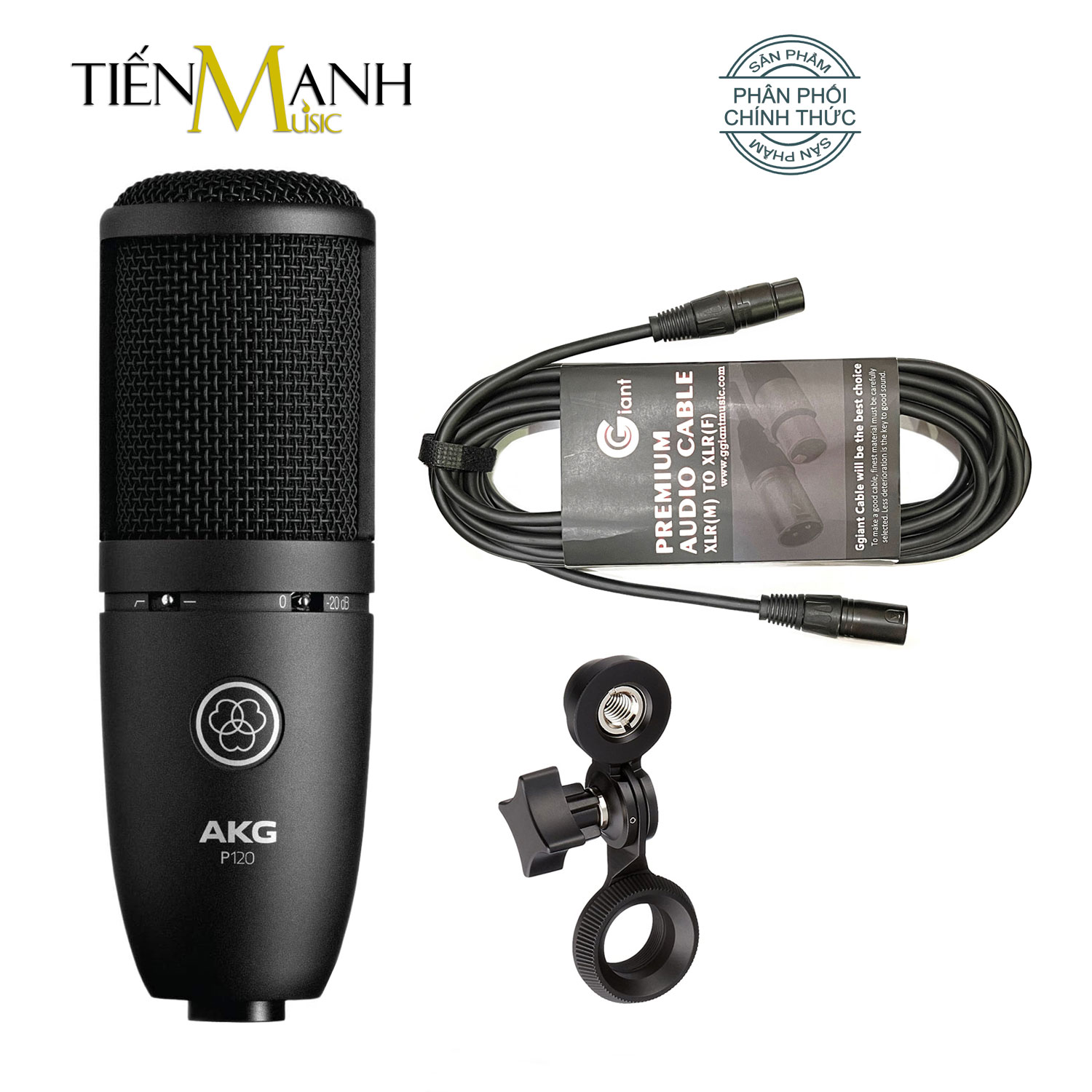 AKG P120 Micro Vocal Condenser Thu Âm Phòng Studio