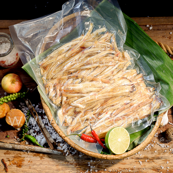 Khô cá Thiều Phú Quốc tẩm gia vị ăn liền, loại Sợi 500gr  [VOVEDACSAN]