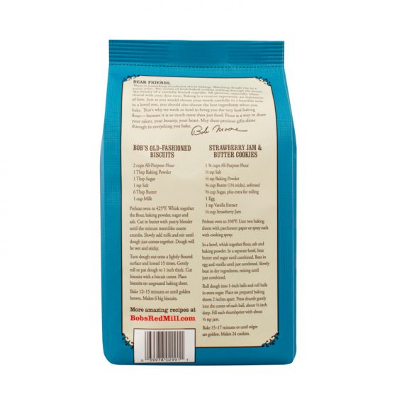 Bột Mì Đa Dụng Hữu Cơ Bob's Red Mill( Organic Unbleached All Purpose)