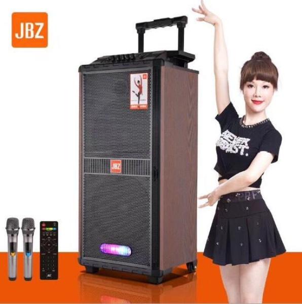 Loa kéo jbz 1212 dòng 2 bass 30cm 2 micro không dây loa kẹo kéo karaoke JBZ 1212 giá rẻ