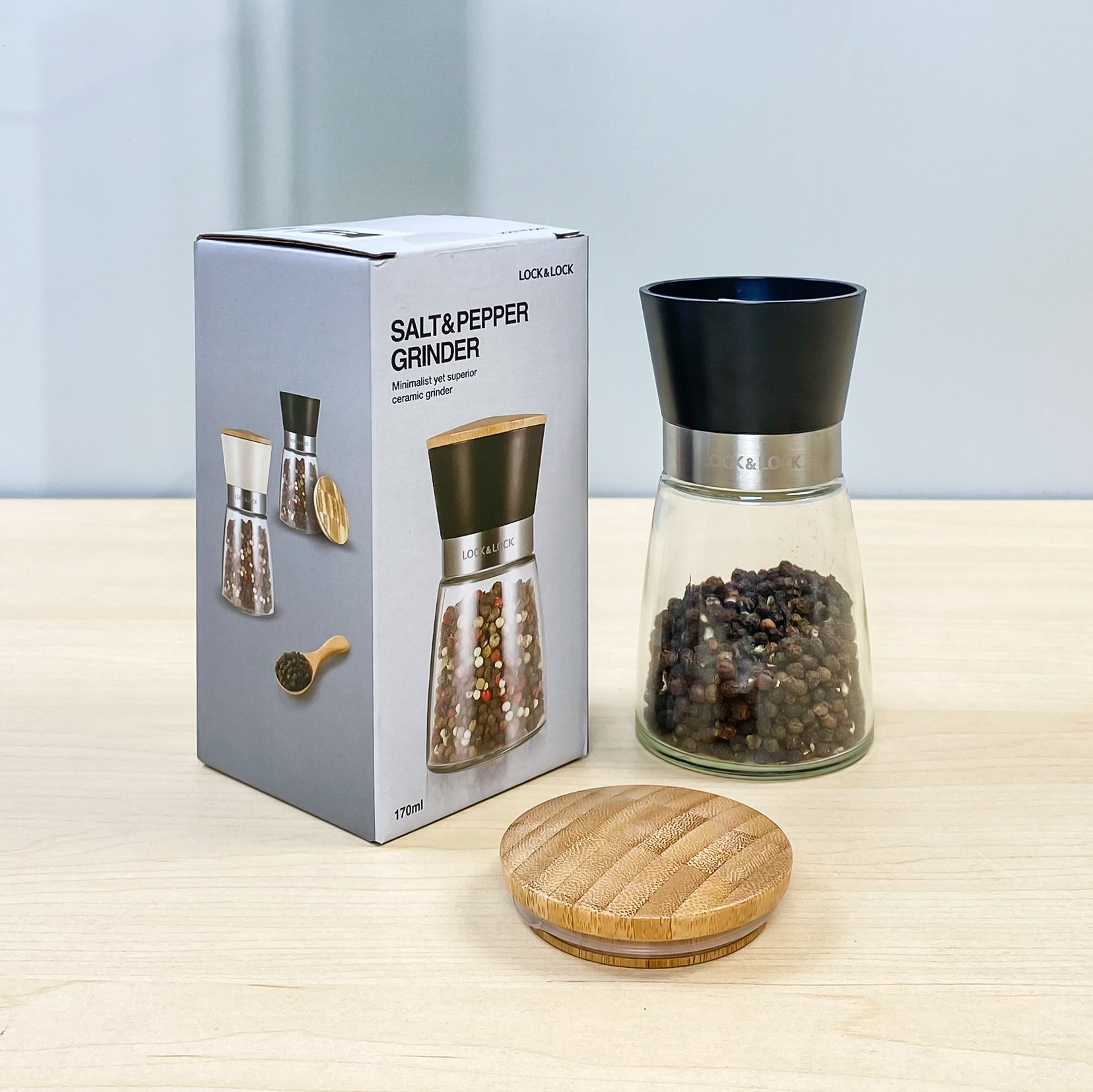 DỤNG CỤ XAY TIÊU LOCK&LOCK CKO116 170ml