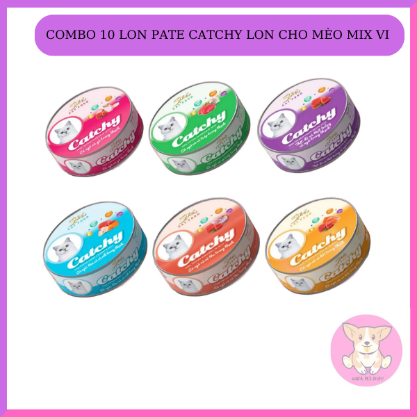 Pate Cho Mèo 5Plus Catchy 170g