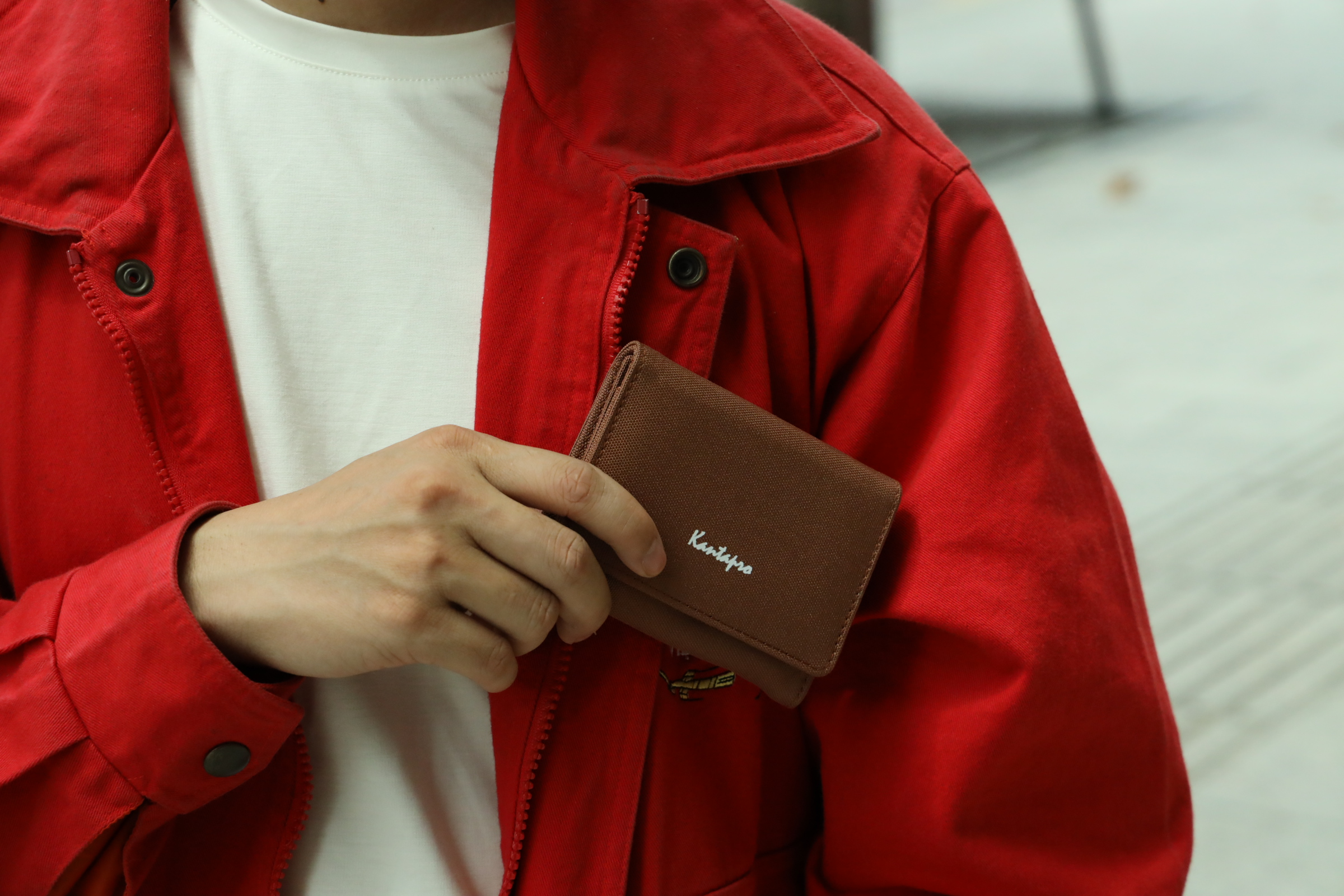 Ví đựng thẻ vải Polyester KANTAPRO dáng ngang - Mini Wallet (8 colors)