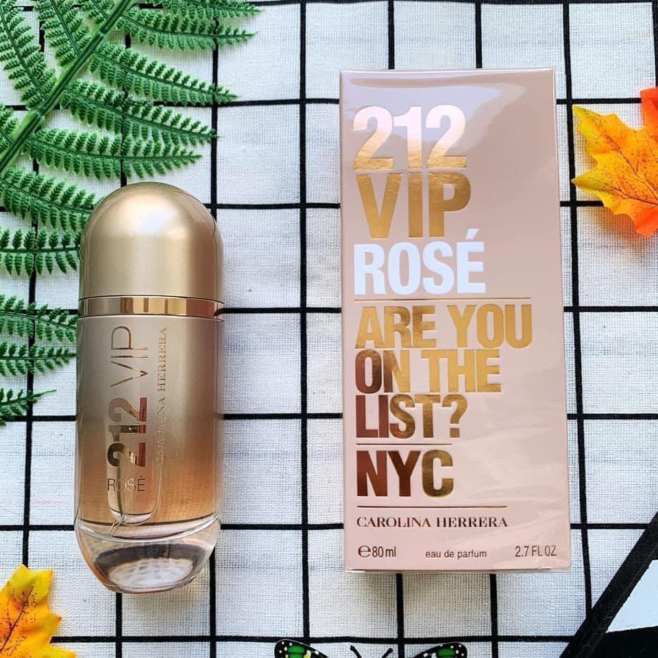 Nước Hoa Nữ Carolina Herrera 212 Vip Rose EDP