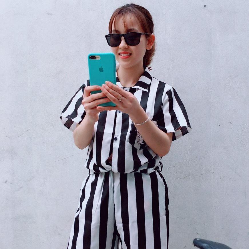 🍓 SIÊU ĐỘC LẠ CỰC XÌ NGẦU 🍓Bộ Tù Kẻ Sọc - Quần Áo Phạm Nhân Pizama Kẻ Sọc Siêu Hot X6Bộ Hoa Quả Đi Biển Bộ Sơ Mi Trái Cây Cực Đẹp Z3N