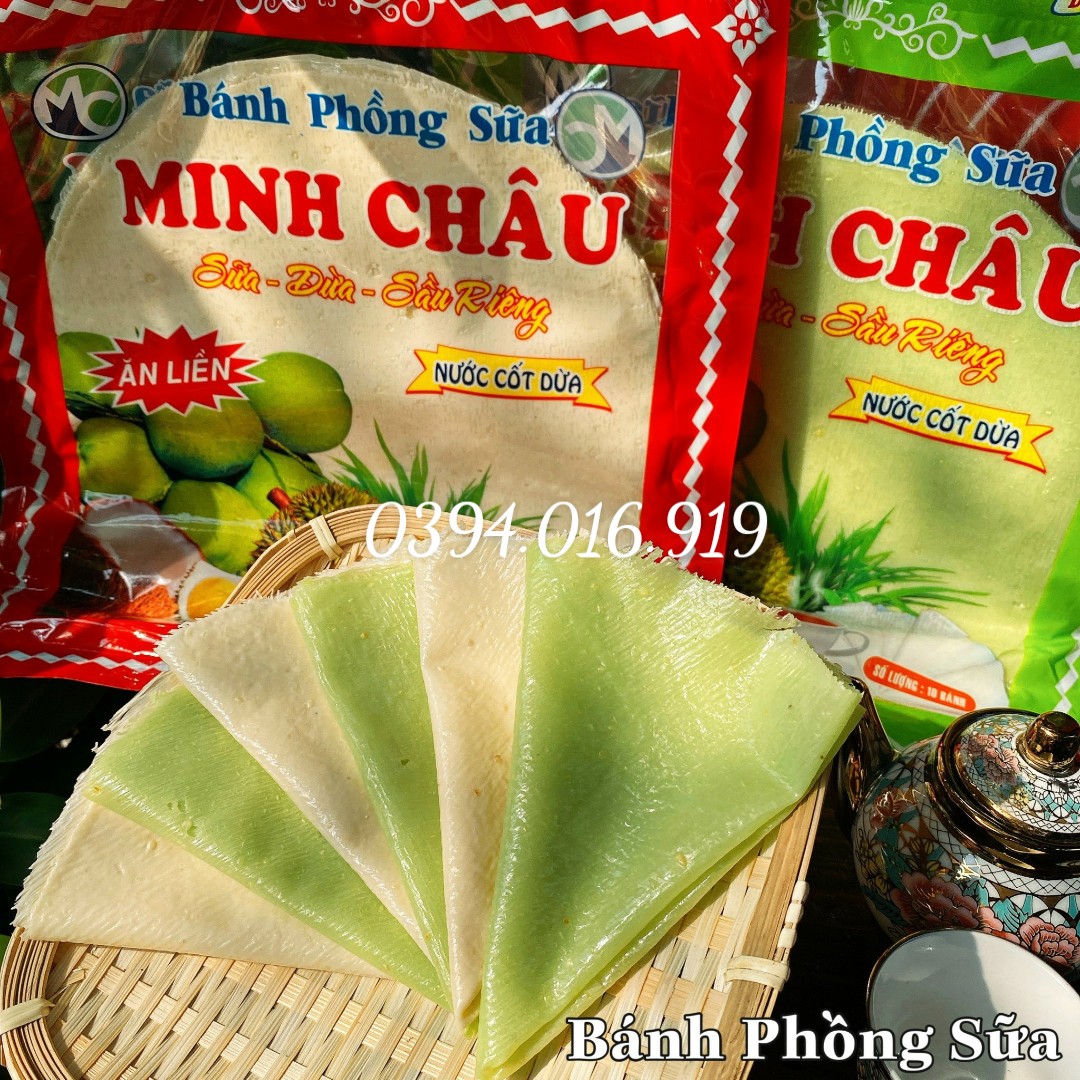 Bánh phồng sữa Bến Tre