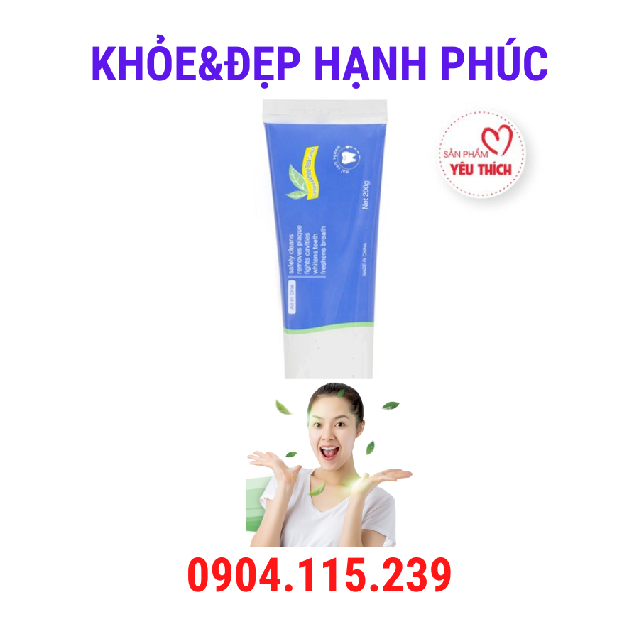 Kem đánh răng trà xanh – 200 gr/tuýp