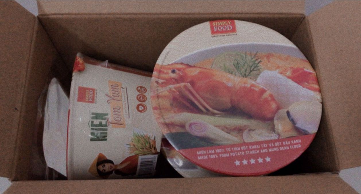 Miến Tom Yum Ăn Liền (9 tô/ thùng) - Tom Yum Vermicelli ( 9 bowls per Box)