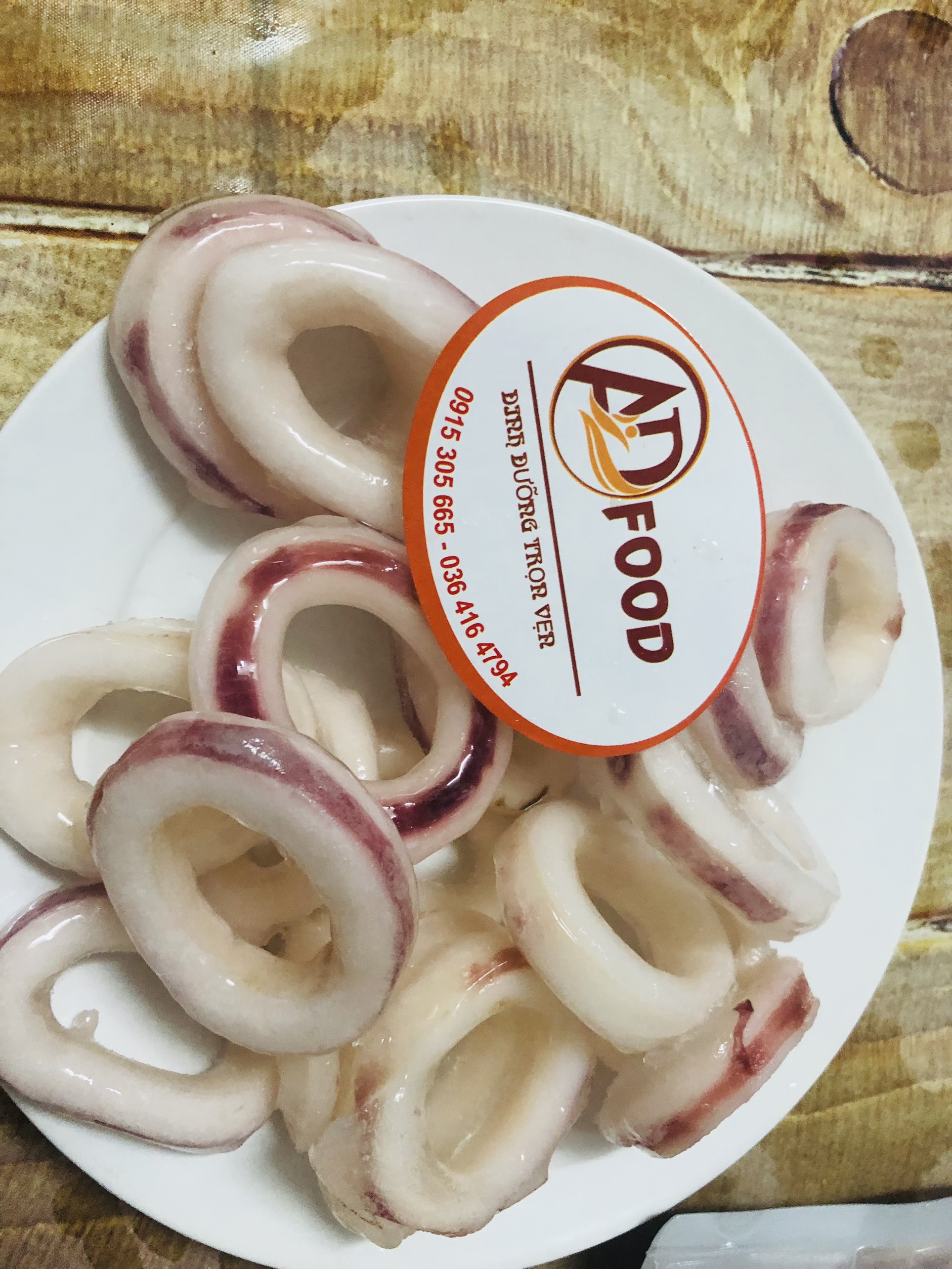 200g mực cắt khoanh (NET 6)