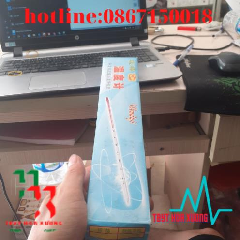 Nhiệt Kế Đo Nước 0-100 độ C, Dài 20cm