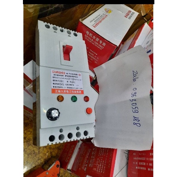 Aptomat Chống Mất Pha 100A - 380v