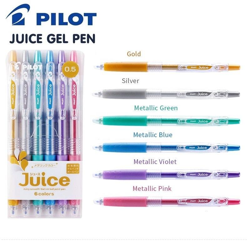 Bút bi gel Pilot Juice  dòng Metallic cỡ 05