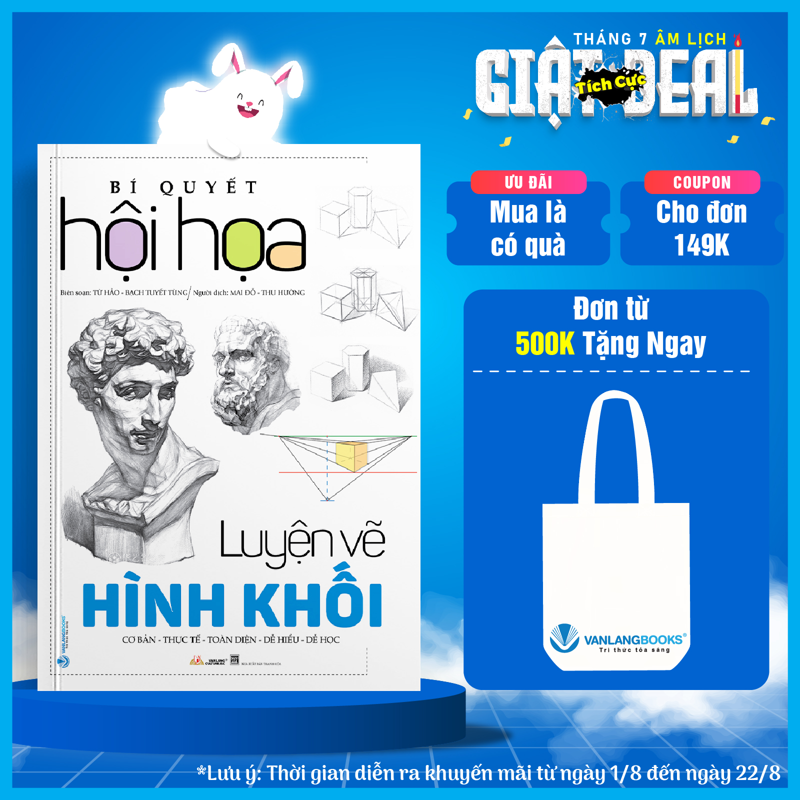 Sách - bí quyết hội họa - luyện vẽ hình khối-vanlangbooks