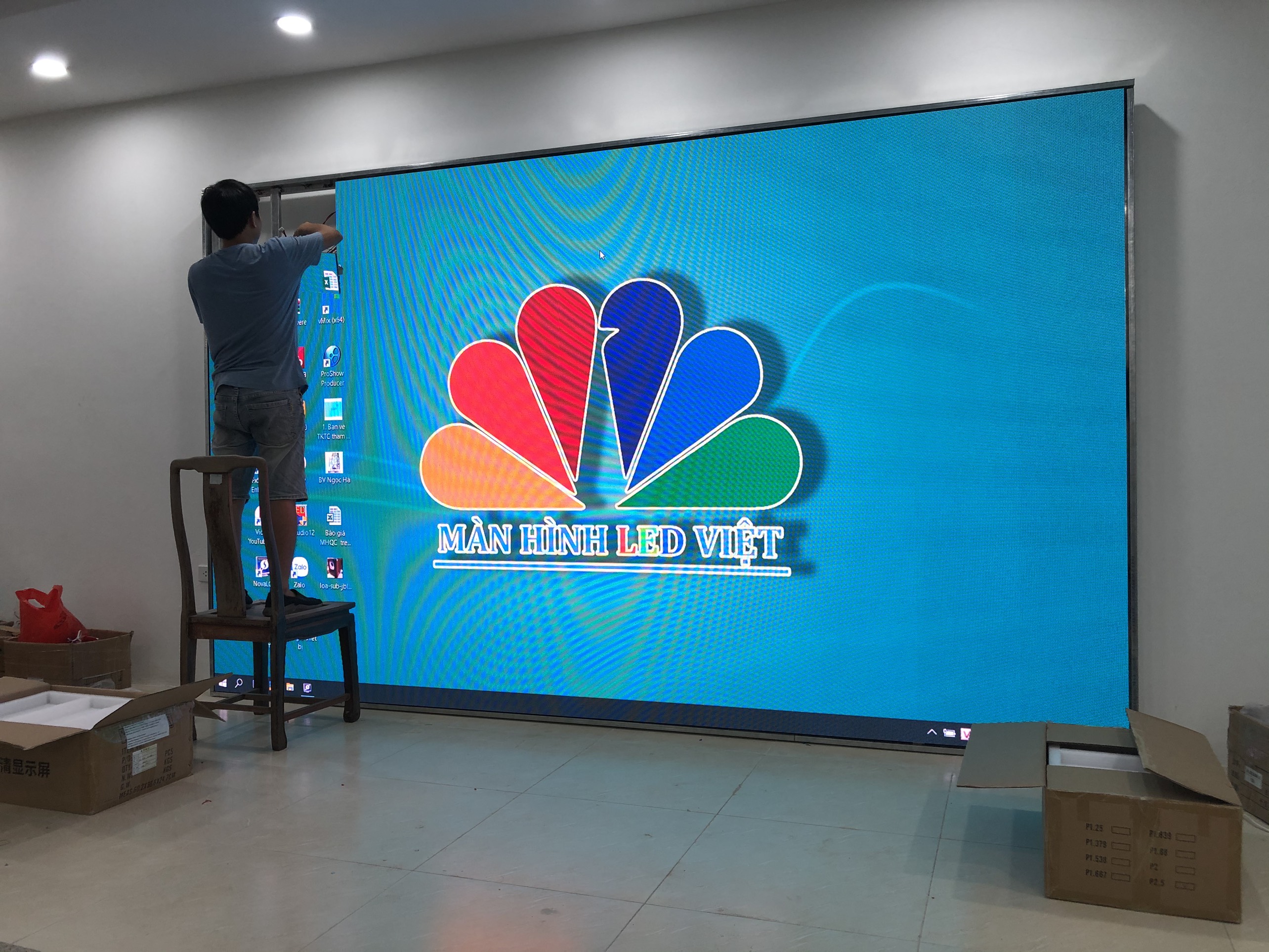 Màn Hình Led P2 Full Color Trong Nhà [1m2]