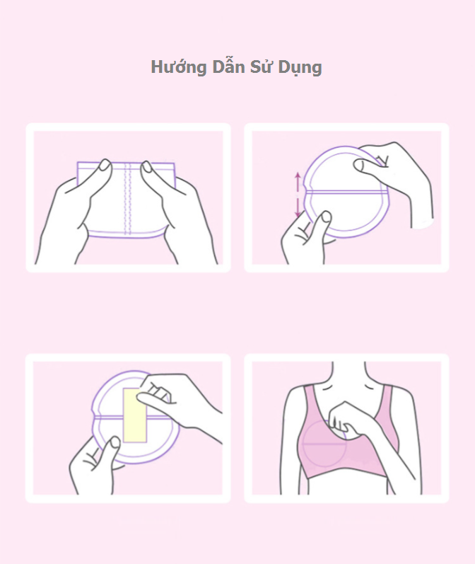 Miếng lót thấm sữa NUMPIG (Bịch 100 miếng)