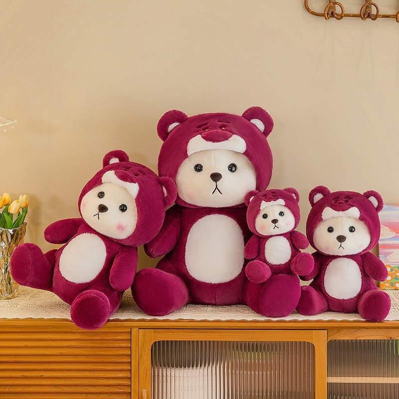 Gấᴜ bông lena teddy bear hot tiktok gấᴜ đội mũ thay đồ siêu cute