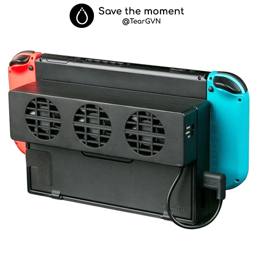 Quạt tản nhiệt làm mát Dock DOBE cho Nintendo Switch 1