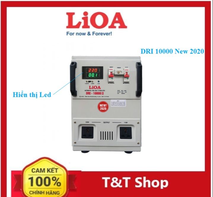Ổn áp Lioa 10KVA dải từ 50V-90V-150V