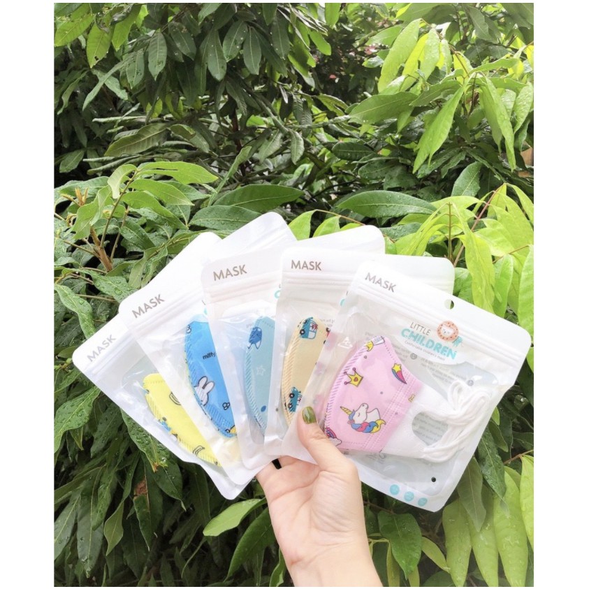 Set 5 khẩu trang kháng khuẩn cho trẻ em