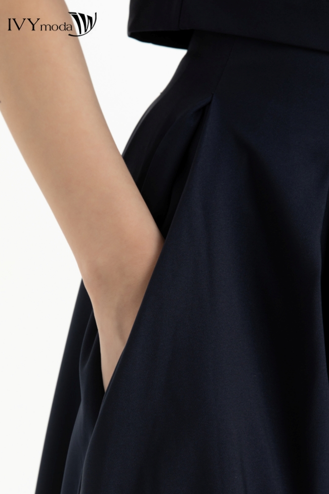 Chân váy xòe xếp ly IVY moda MS 31B9234