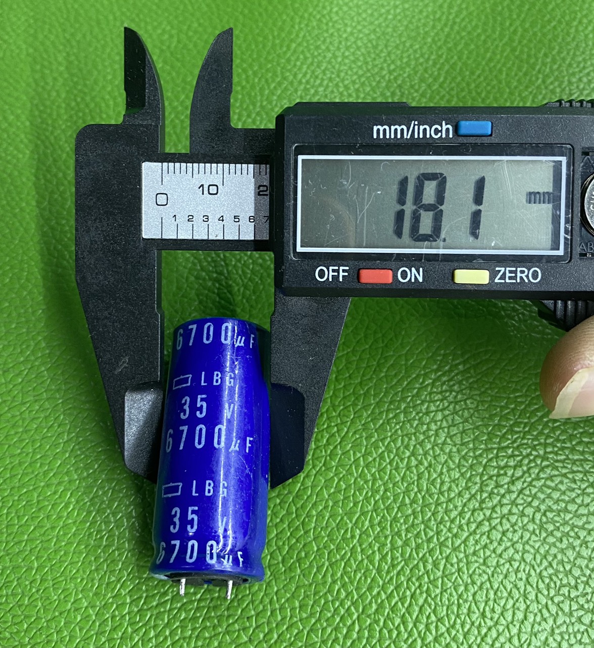 Combo 10 TỤ 6700UF 35V LBG THÁO MÁY