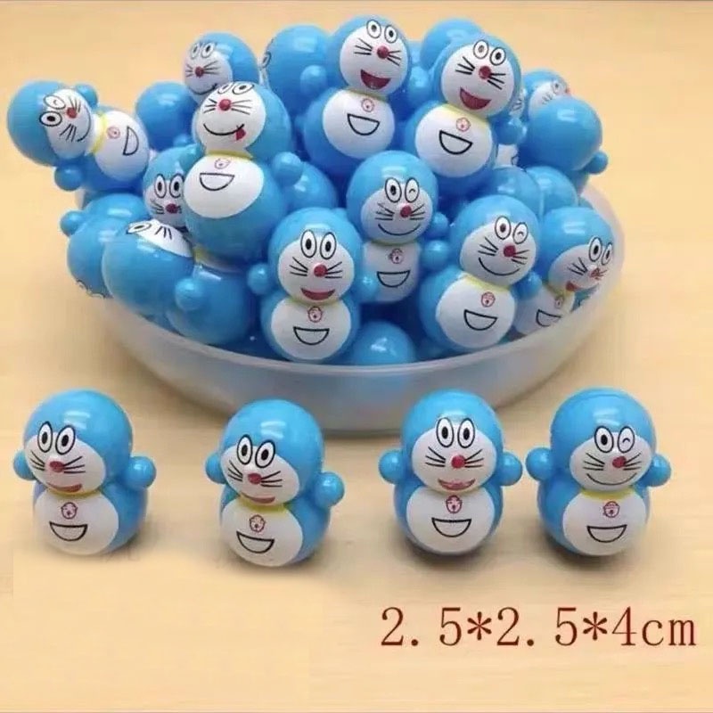 Lật đật squid game mini, đồ chơi lật đật mini doraemon cho bé cute dễ thương giá rẻ