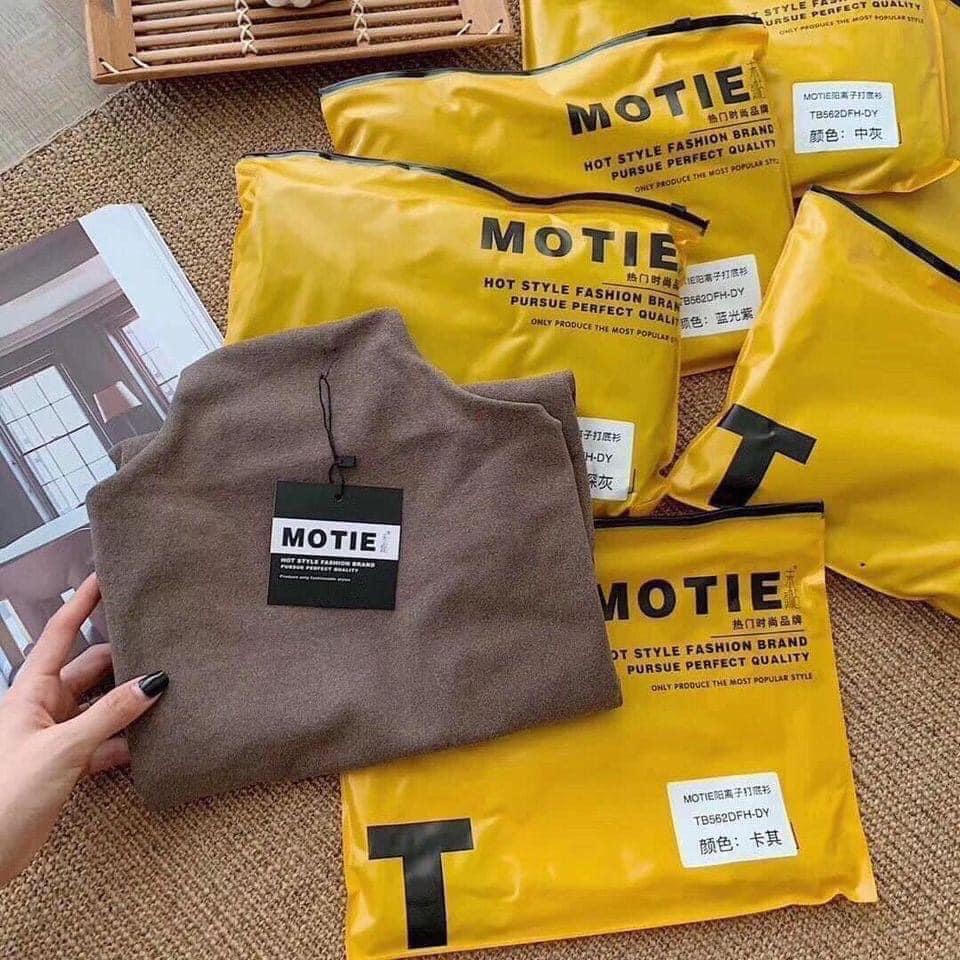 Áo thun lạnh co giãn nhẹ cổ 3 phân MOTIE