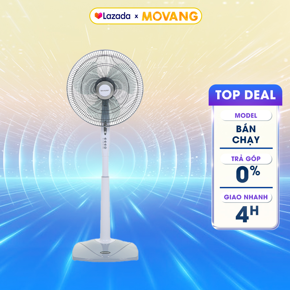 [GIAO TẠI HCM] - Quạt đứng Sharp PJ-S40RV-LG