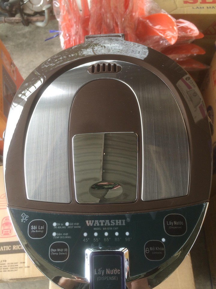 BÌNH THỦY ĐIỆN WATASHI 6.0 LÍT CÔNG SUẤT 800W