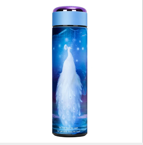 Ultra-beautiful 3D pattern heat insulating bottle-heat insulating cup-heat insulating cup-drinking cup-hot heat insulating bottle