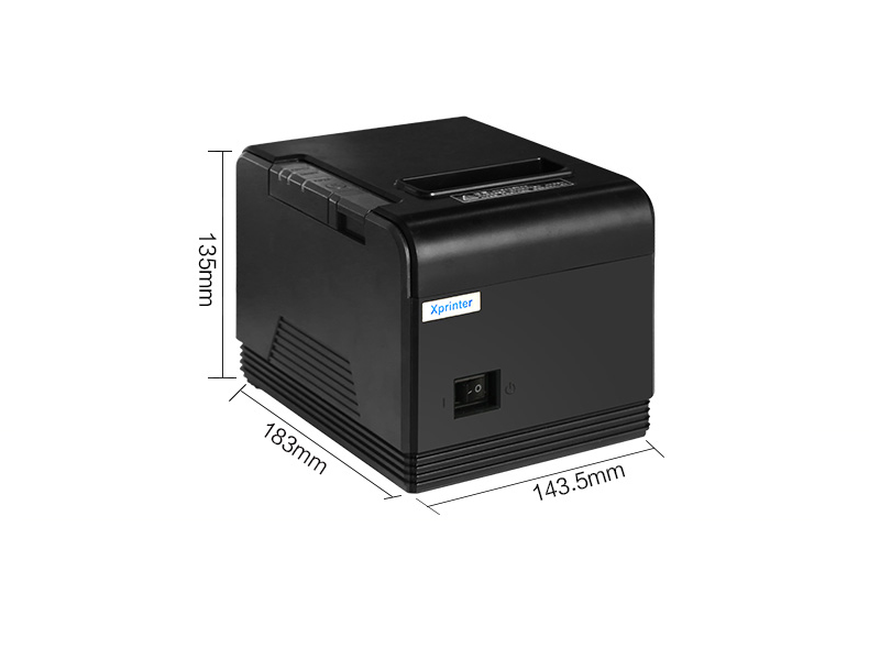 Máy in nhiệt XPrinter Q200 USB + LAN (Đen)