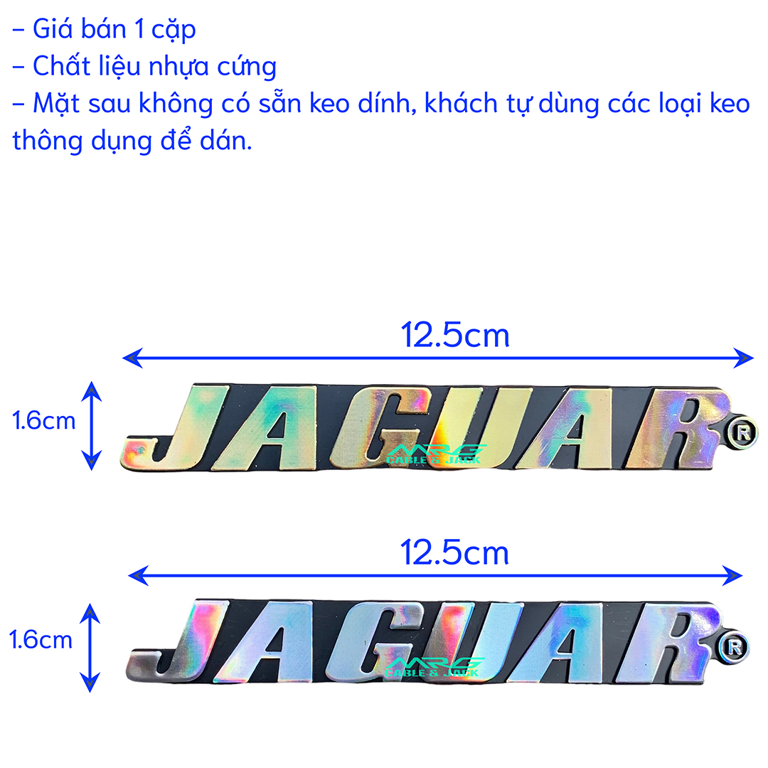 Tem Loa JAGUAR 12.5cm, giá 1 cặp.