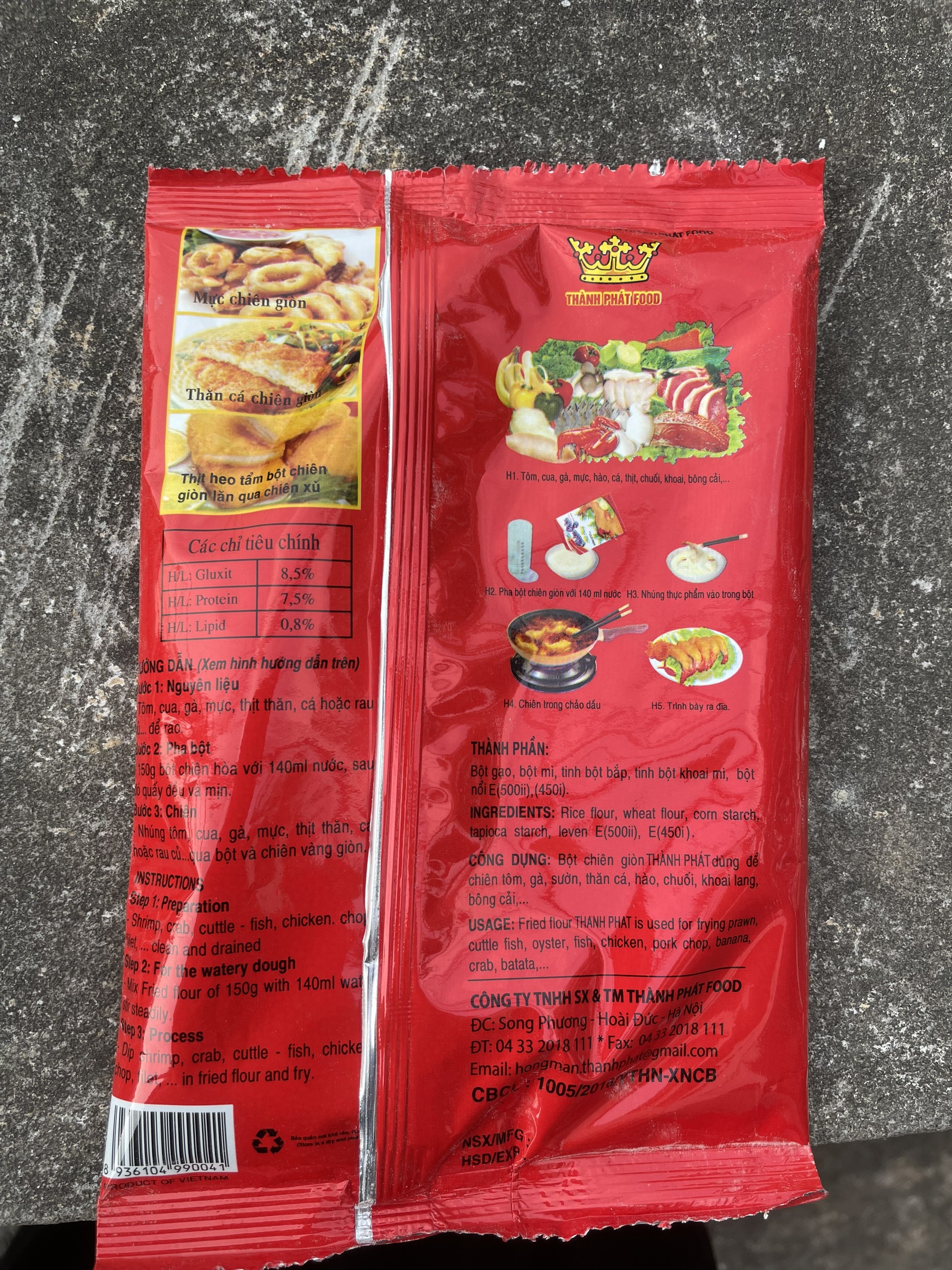 Bột chiên giòn Thành Phát loại hảo hạng