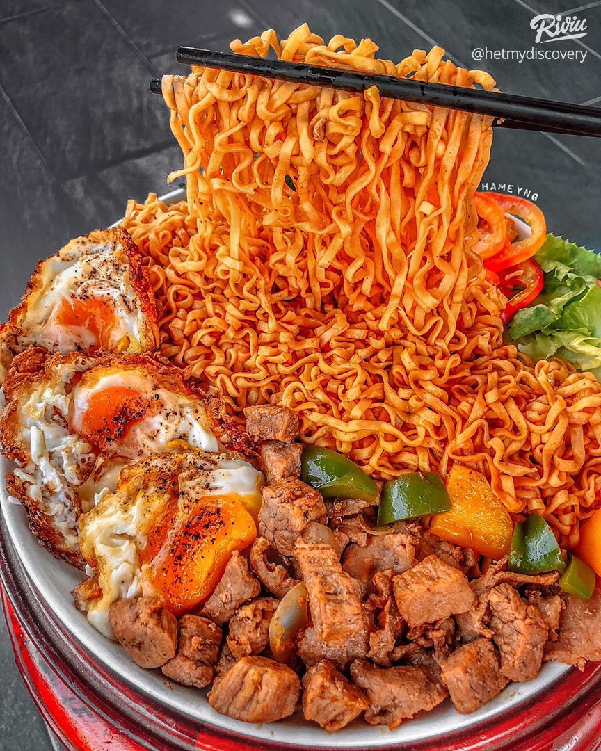 Mì Ăn Liền Trộn BBQ Vị Bò Otoki 75g