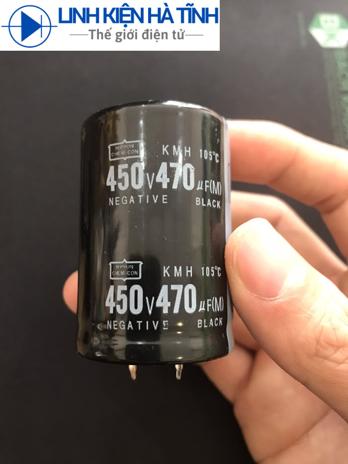 Tụ 470uf 450v 35x50mm