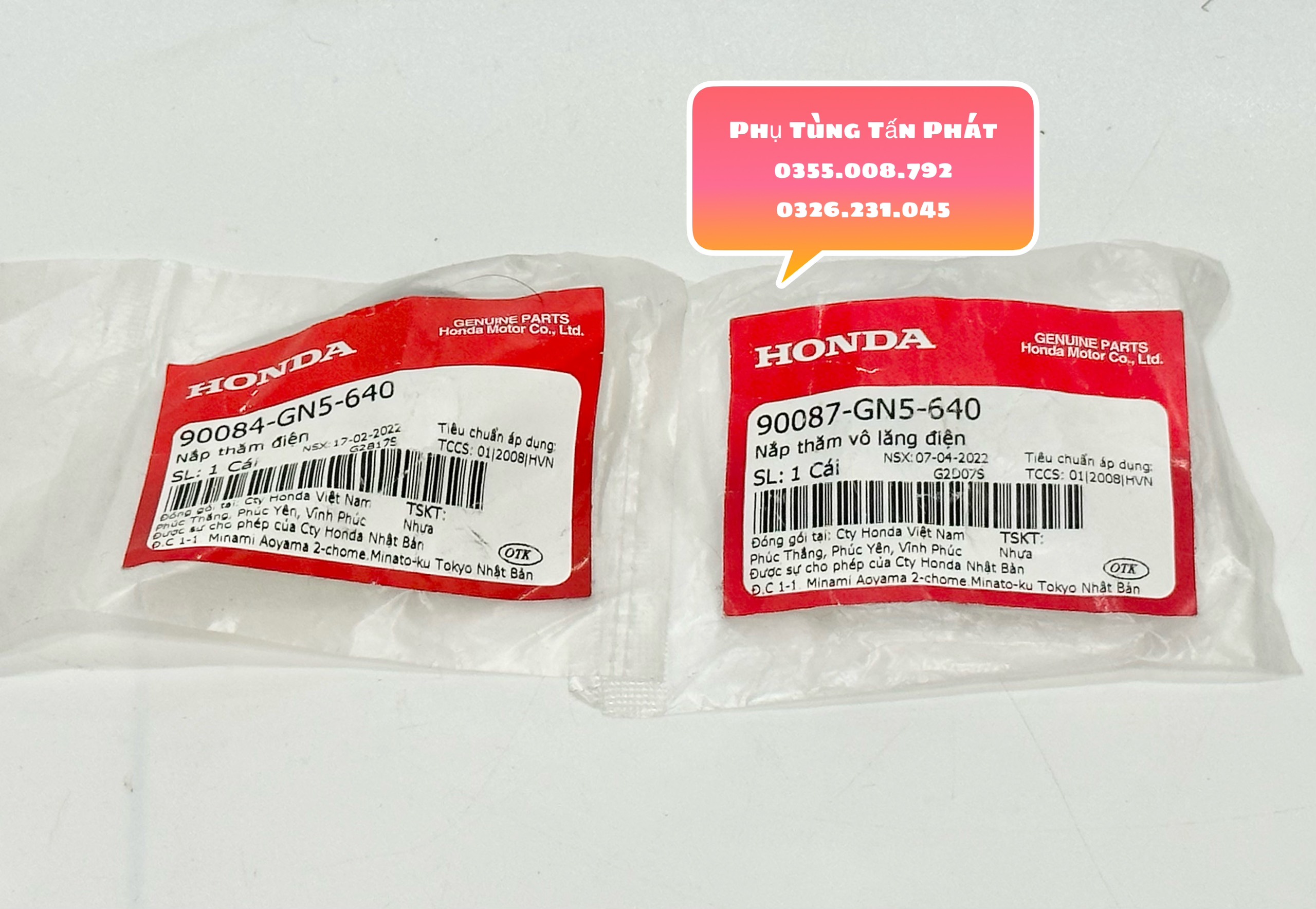 Ốc Mâm Lửa Wave - Dream Màu Đen Chính Hãng Honda